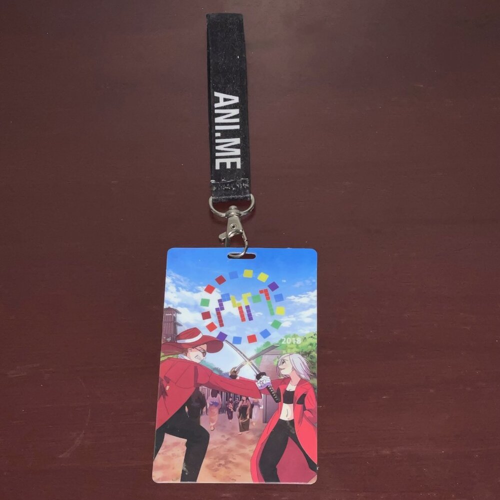 Anime Midwest 2018 Convention Badge & Lanyard – Watch Anime – Midwest Con